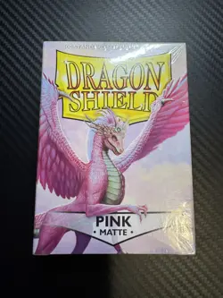 Dragon Shield Matte Pink (100) Shield Sleeves - Image 1