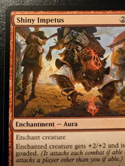 Shiny Impetus 194/361 Common Battle For Baldur's Gate Magic: The Gathering - Image 2