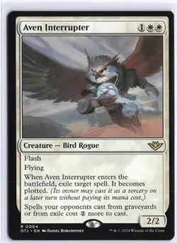 Aven Interrupter Outlaws of Thunder Junction #4 MTG NM / M - Image 1