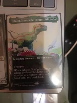 Ghalta, Stampede Tyrant (Borderless) The Lost Caverns of Ixalan Regular - Image 1