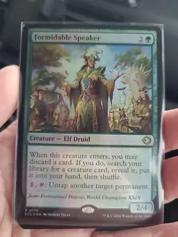 Formidable Speaker - Foil Lorwyn Eclipsed MTG - Image 1