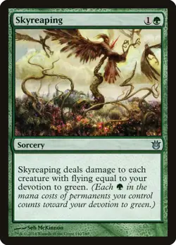 Magic the Gathering (mtg): BNG: Skyreaping (x 4) - Image 1