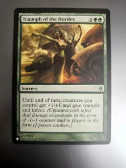 Magic the Gathering #123 Triumph of the Hordes - Image 1