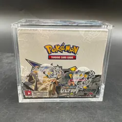 Pokemon TCG Sun & Moon Ultra Prism Booster Box SEALED w/Acrylic - Image 1