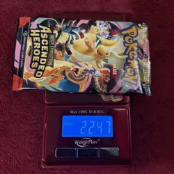 SUPER HEAVY!! 22.47g 🌟Ascended Heroes🌟 Pokemon TCG Booster Pack / GOD PACKU!U - Image 1