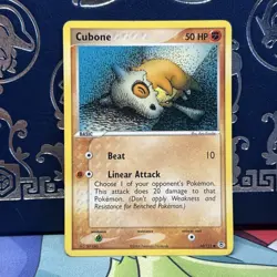 Pokemon 2004 Cubone 60/112 FireRed & LeafGreen LP - Image 1