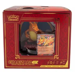 🔥🔴Pokemon🟡🔥TCG Charizard ex Super Premium Collection Figure Box NEW Sealed - Image 1
