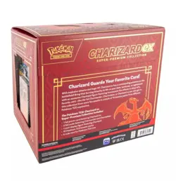 🔥🔴Pokemon🟡🔥TCG Charizard ex Super Premium Collection Figure Box NEW Sealed - Image 4