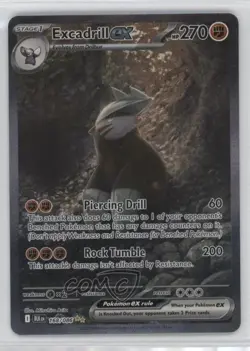 Excadrill ex Special Illustration Rare Pokemon Black Bolt BLK #168 - Image 1