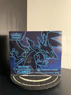 Phantasmal Flames Pokemon Center Elite Trainer Box (ETB) - Factory Sealed - Image 1