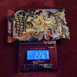 SUPER HEAVY!! 22.67g 🌟Ascended Heroes🌟 Pokemon TCG Booster Pack / GOD PACKU!U - Image 1
