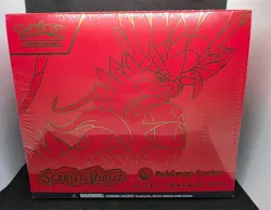 Scarlet and Vilot Base Koraidon (Red) Pokemon Center ETB - Image 1