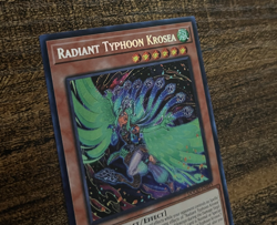 Yugioh Radiant Typhoon Krosea - DOOD-EN015 Secret Rare 1st Edition NM/M - Image 4