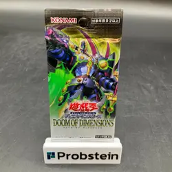#2 Lot of (180) Yu-Gi-Oh! Japanese Doom of Dimensions Booster Packs Sealed - Image 2