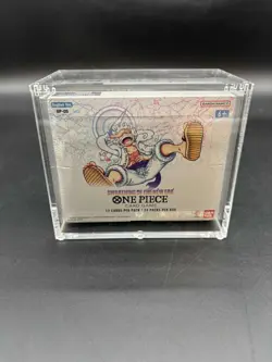 #2 One Piece EN Awakening of the New Era Booster Box Sealed w/ Acrylic Case - Image 1
