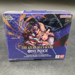 One Piece English OP14-EB04 The Azure Sea's Seven Booster Box Sealed - Image 1