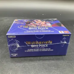 One Piece English OP14-EB04 The Azure Sea's Seven Booster Box Sealed - Image 4