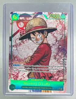 Monkey D. Luffy 2025 One Piece Carrying on His Will OP13-118 Alt Art - Image 1