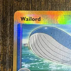 Vintage Pokemon Card Wailord 14/109 EX Ruby & Sapphire Reverse Holo - Image 2