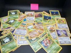 Lot Of 158 Vintage Pokemon Cards Non-Holos Base Set, Fossil, Jungle, and More - Image 4
