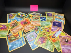 Lot Of 158 Vintage Pokemon Cards Non-Holos Base Set, Fossil, Jungle, and More - Image 5