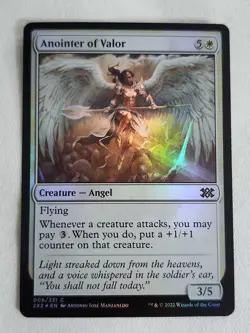Anointer of Valor #6 Double Masters 2022 Foil Magic the Gathering - Image 1