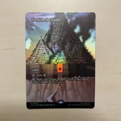 Tarnished Citadel (Borderless) Foil NM. Avatar: The Last Airbender - Image 1