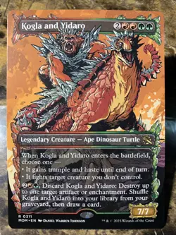 MTG TCG March of the Machine Kogla and Yidaro (Showcase) 0311 Regular Rare - Image 1