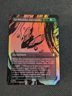 MTG - Avatar: The Last Airbender - Earthbender Ascension - Borderless FOIL - Image 1