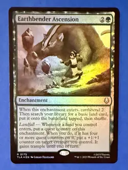 FOIL Earthbender Ascension (0175) MTG Avatar: The Last Airbender - NM/Mint 🔥 - Image 1