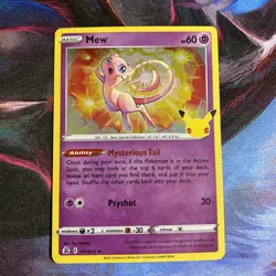 Mew 011/025 Celebrations Holo LP - Pokemon TCG - Image 1
