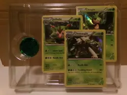 Pokemon TCG Pokemon Kalos Starter Chespin Deck Complete Open Box and Pack - Image 4