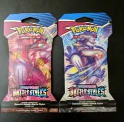 NEW FAST SHIP Pokemon Battle Styles Booster Packs 2 in total - Image 1
