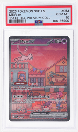 2023 Pokemon SV Black Star Promo Mew Ex 151 Ultra Premium Collection PSA 10 - Image 1
