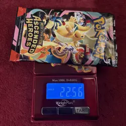 SUPER HEAVYU! 22.56g 🌟Ascended Heroes🌟 Pokemon TCG Booster Pack / GOD PACK!U - Image 1