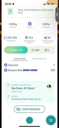 Pokemon Go Shiny Gimmighoul ( Background) - Image 2
