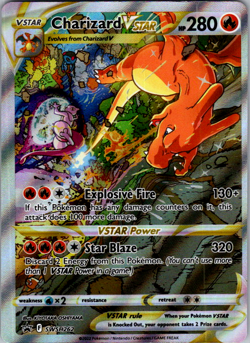 Charizard VSTAR - SWSH262 - SWSH Black Star Promo | Pokemon TCG - English - Image 1