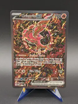 Pokemon Oricorio Ex MEP 24 Pokemon TCG Black Star Promo NM - Image 1