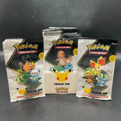 Lot of (12) Pokemon TCG Celebrations Train On First Partner Packs Sealed - Image 1