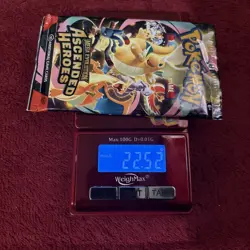 SUPER HEAVY!! 22.52g 🌟Ascended Heroes🌟 Pokemon TCG Booster Pack / GOD PACKU!U - Image 1