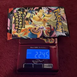 SUPER HEAVY!! 22.45g 🌟Ascended Heroes🌟 Pokemon TCG Booster Pack / GOD PACKU!U - Image 1