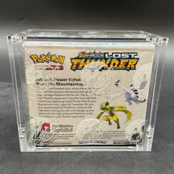 Pokemon TCG Sun & Moon Lost Thunder Booster Box SEALED w/Acrylic - Image 2