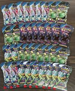 Pokemon Twilight Masquerade SLEEVED Booster Packs Lot of 36 Sealed Brand New! - Image 1