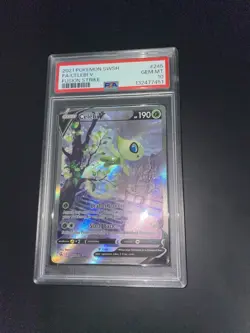 Celebi V 245/264 PSA 10 | Pokemon TCG Sword & Shield Fusion Strike Alt Art - Image 2