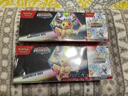 Sam's Club Pokemon Prismatic Evolutions Surprise Box & Booster Bundle X2 - Image 1