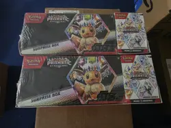 Pokemon Prismatic Evolutions Surprise Box/Booster Sam's Club Bundle (Lot Of 2) - Image 1