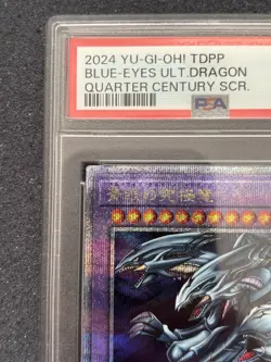 Blue-Eyes Ultimate Dragon Yu-Gi-Oh TDPP-JP018 Quarter Century PSA 10 - Image 5