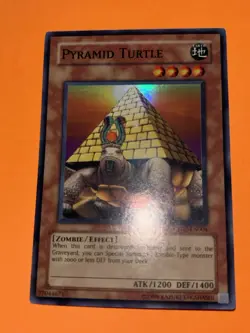 YUGIOH SUPER RARE Pyramid Turtle CP02-EN004 NM Near Mint - Image 1