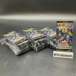 Lot of (90) Yu-Gi-Oh! Japanese Phantom Rage Booster Packs Sealed - Image 1