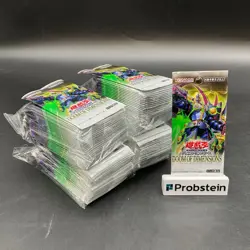 Lot of (120) Yu-Gi-Oh! Japanese Doom of Dimensions Booster Packs Sealed - Image 1